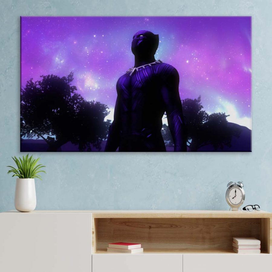 Black Panther 18 Leinwandbilder – Bild 3