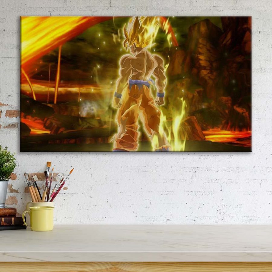Dragon Ball Z Goku Kampf Leinwandbilder – Bild 3