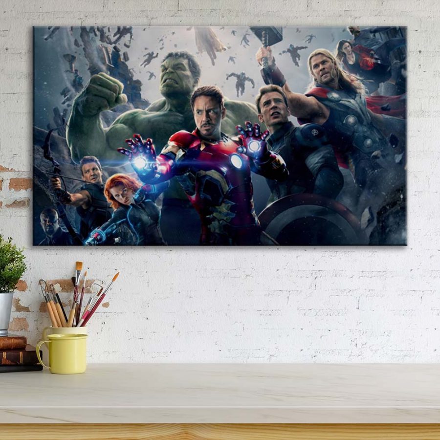 Avengers Marvel 4 Leinwandbilder – Bild 3