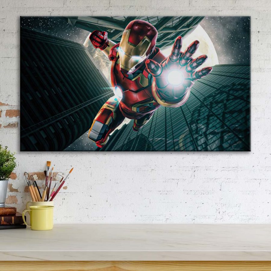 Iron Man Avengers Marvel 2 Leinwandbilder – Bild 3