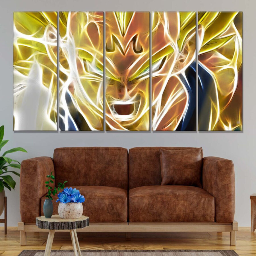 Dragon Ball Z Majin Vegeta Leinwandbilder – Bild 2