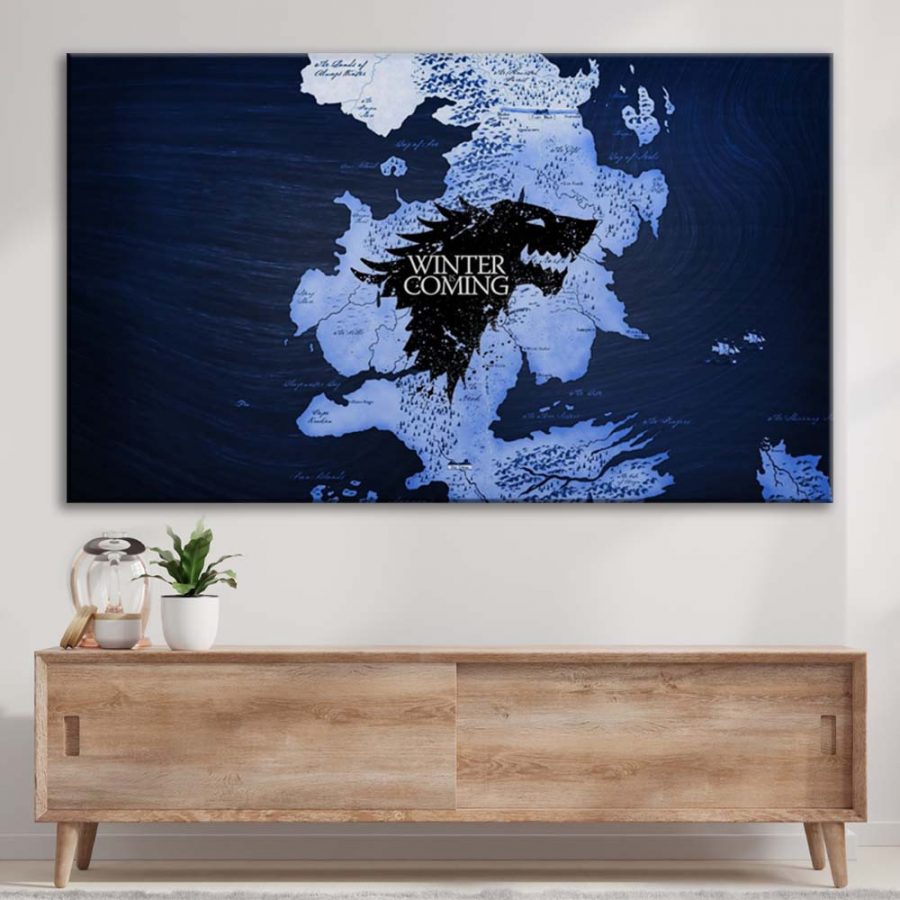 Game of Thrones Winter is coming 10 Leinwandbilder – Bild 3