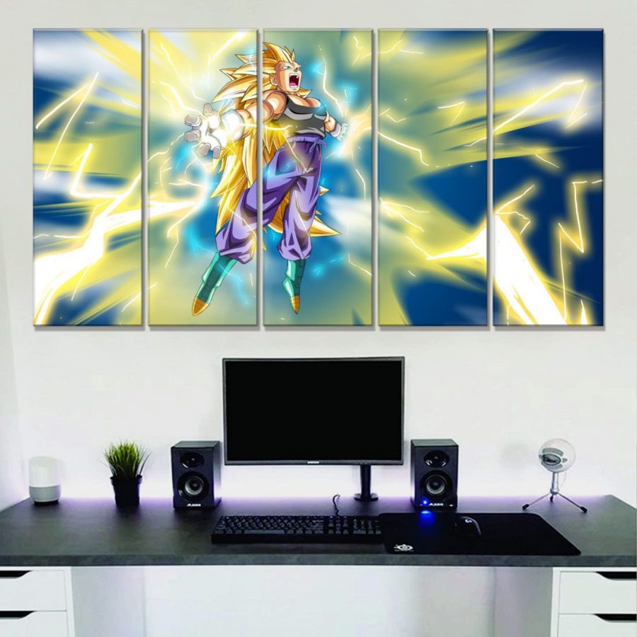 Vegeta Dragon Ball 03 Leinwandbilder – Bild 2