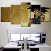Dragon Ball Z Songoku Leinwandbilder
