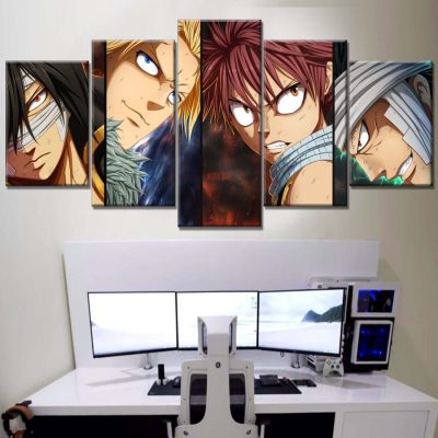 Fairy Tail Alle Charaktere 17 Leinwandbilder