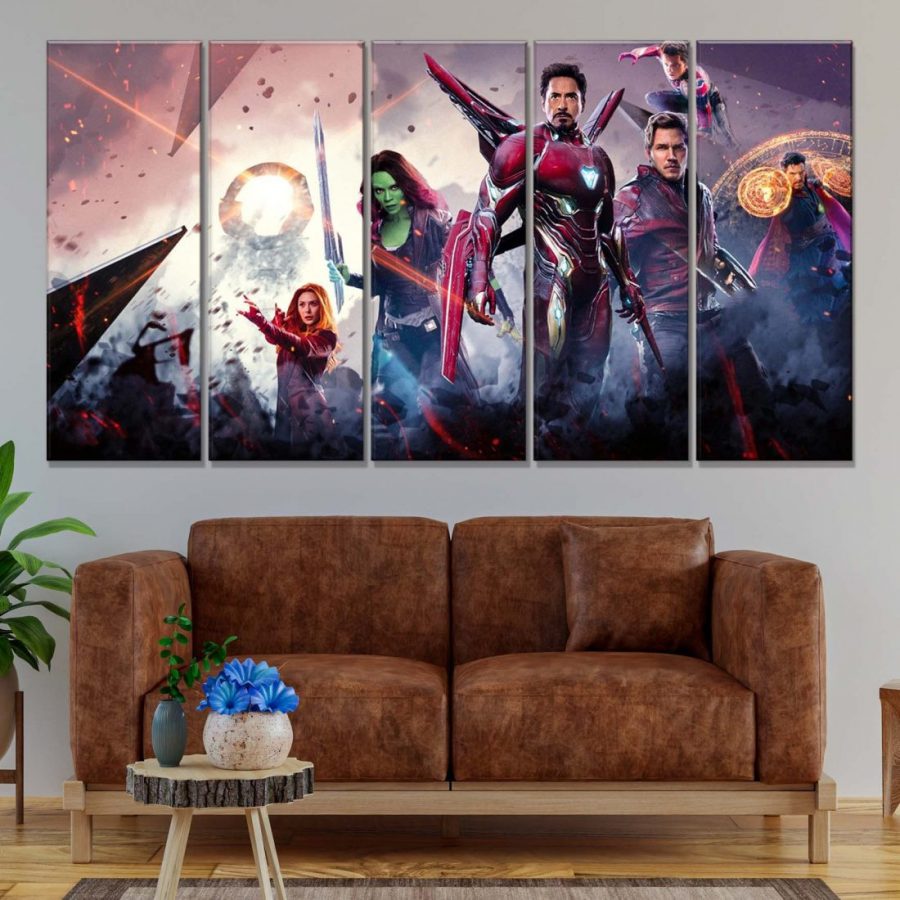 Avengers Marvel 18 Leinwandbilder – Bild 2