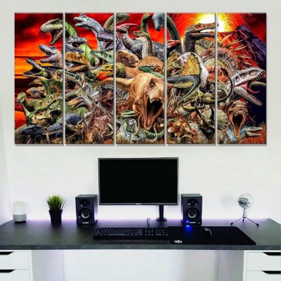 Alternative view of Jurassic Park 4 Leinwandbilder