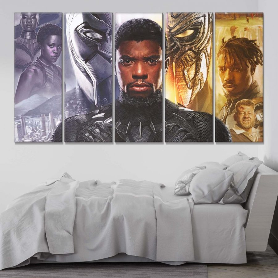 Black Panther 16 Leinwandbilder – Bild 2