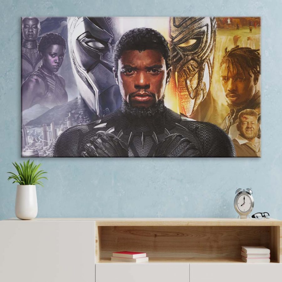 Black Panther 16 Leinwandbilder – Bild 3