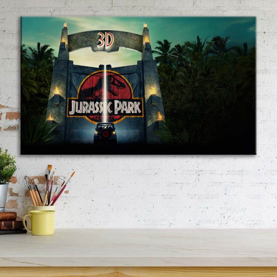 Jurassic Park 7 Leinwandbilder – Bild 3