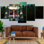 Jurassic Park 7 Leinwandbilder