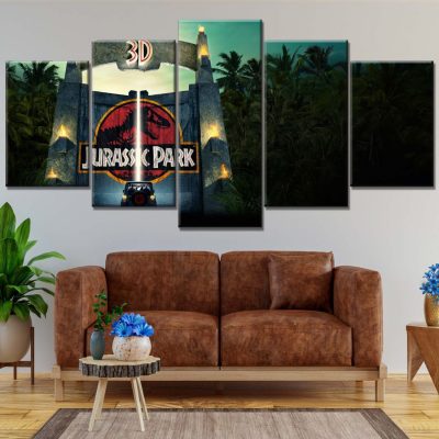 Jurassic Park 7 Leinwandbilder