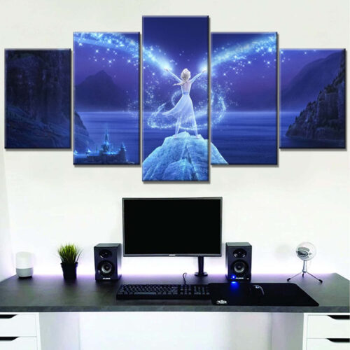 Elsa Frozen Disney 3 Leinwandbilder