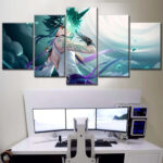 Xiao Genshin Impact 6 Leinwandbilder