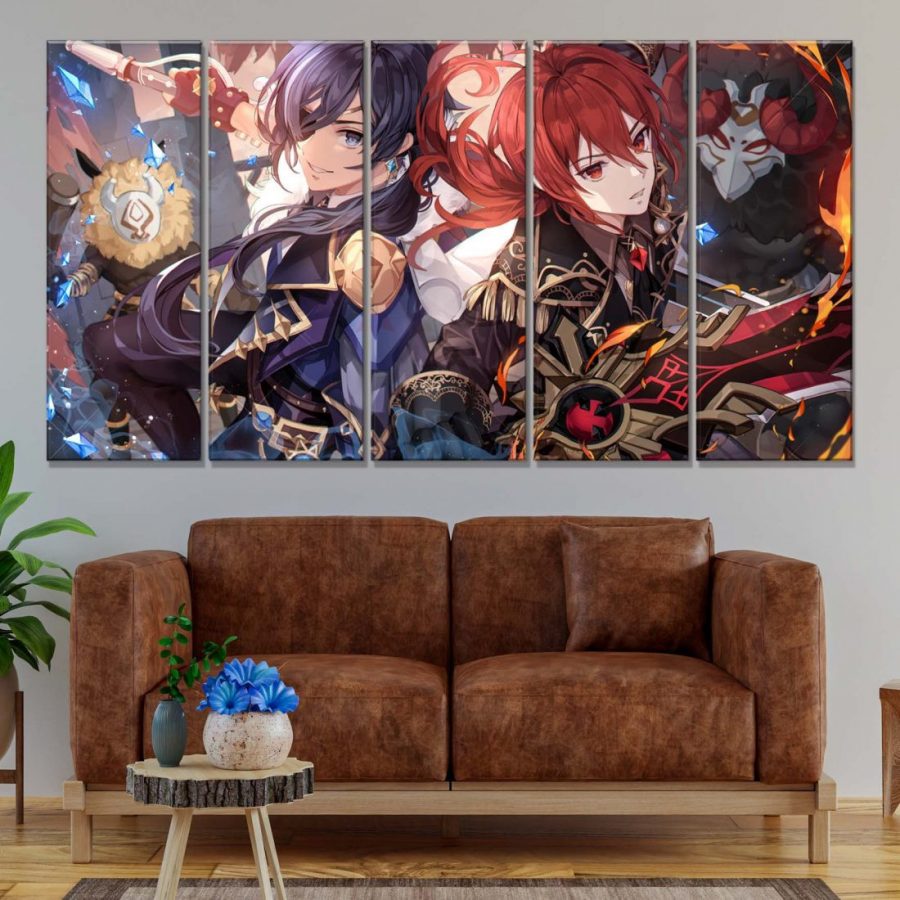 Kaeya Dulic Genshin Impact Leinwandbilder – Bild 2