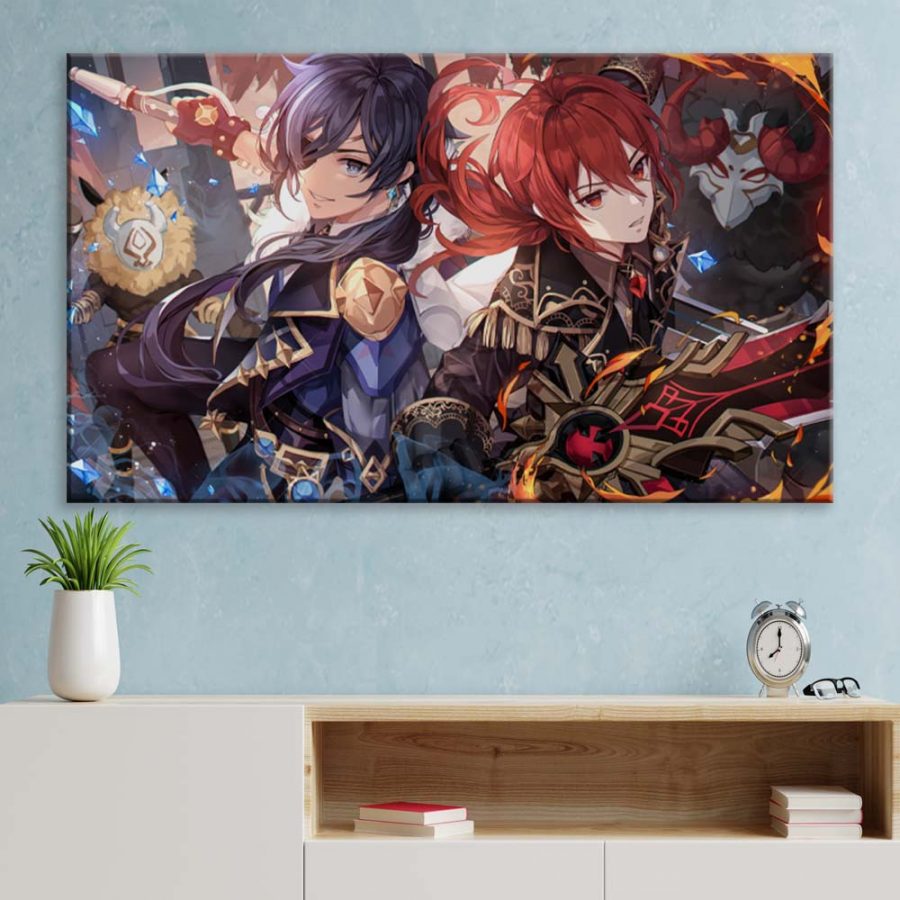 Kaeya Dulic Genshin Impact Leinwandbilder – Bild 3