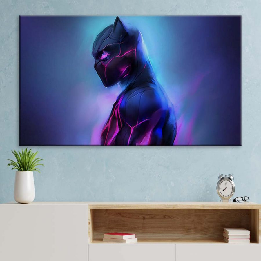 Black Panther 21 Leinwandbilder – Bild 3