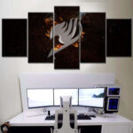 Fairy Tail Logo Leinwandbilder