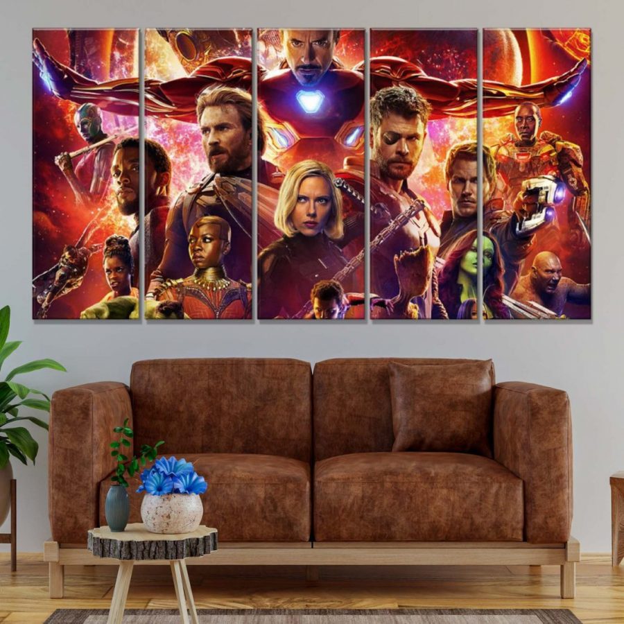 Avengers Marvel 36 Leinwandbilder – Bild 2