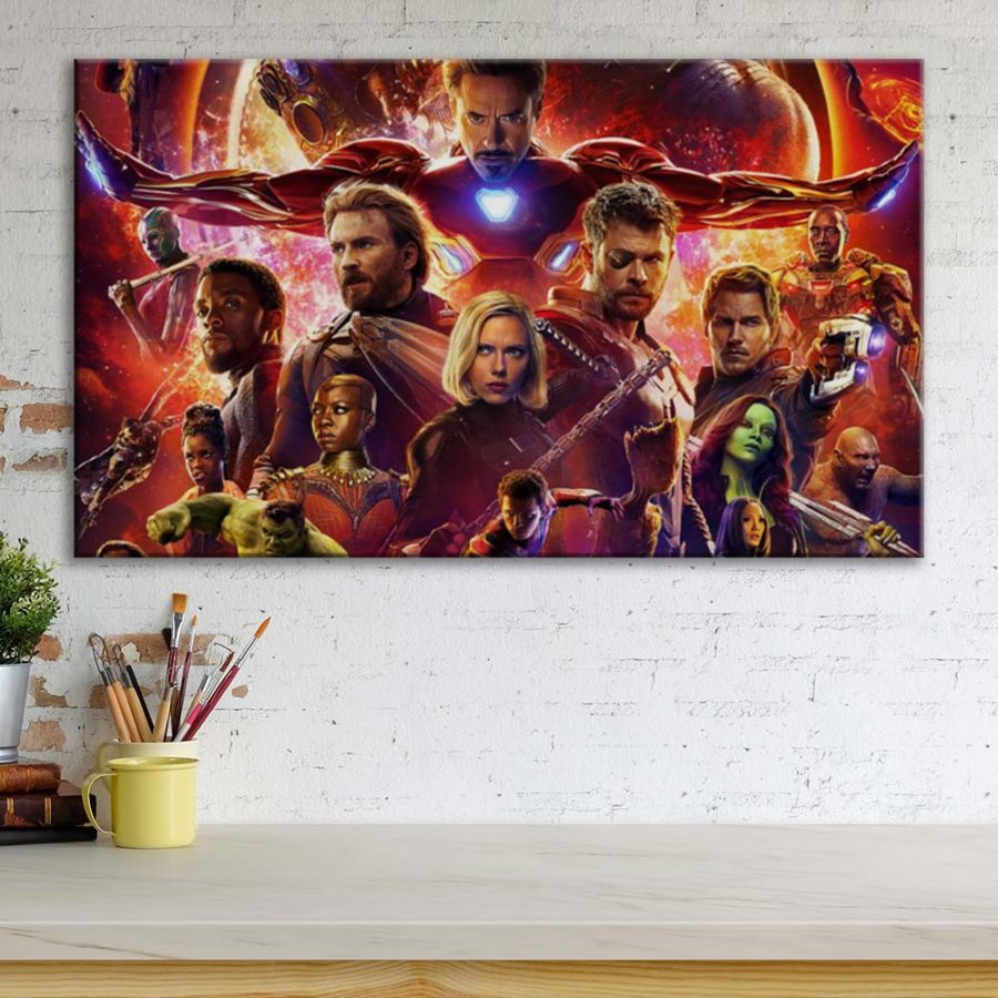 Avengers Marvel 36 Leinwandbilder – Bild 3