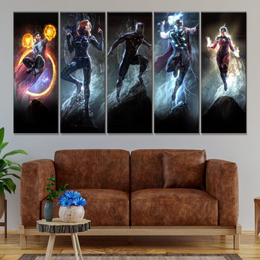 Avengers Marvel 38 Leinwandbilder – Bild 2