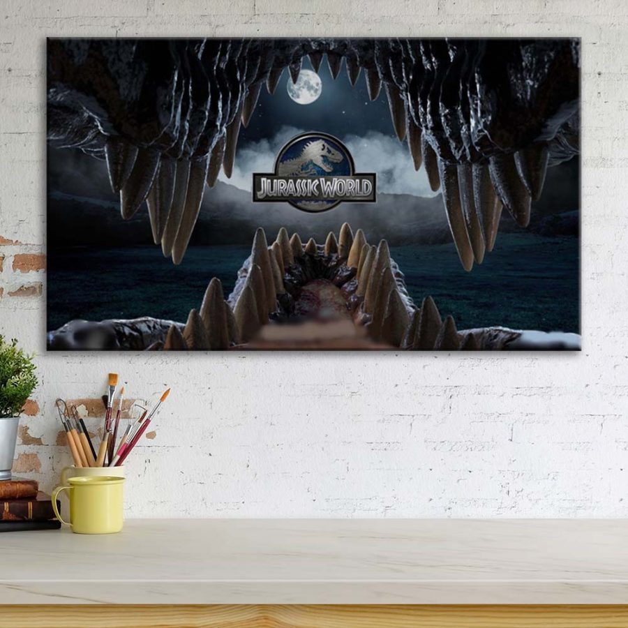 Jurassic Park 18 Leinwandbilder – Bild 3