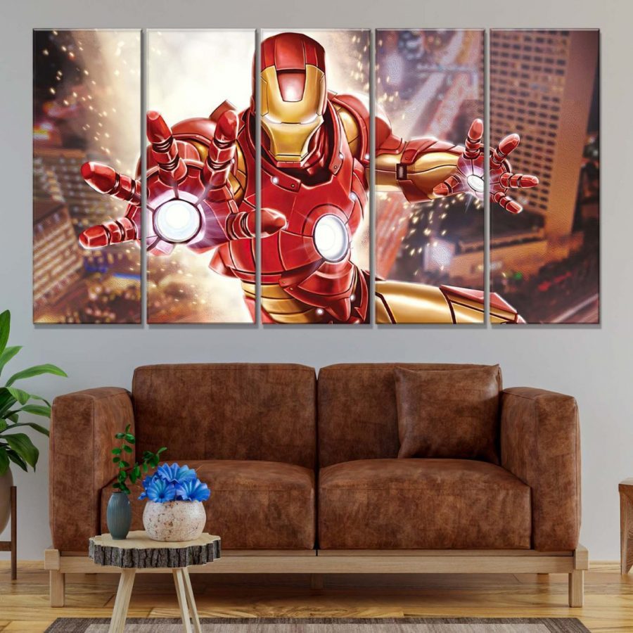 Iron Man Avengers Marvel 11 Leinwandbilder – Bild 2
