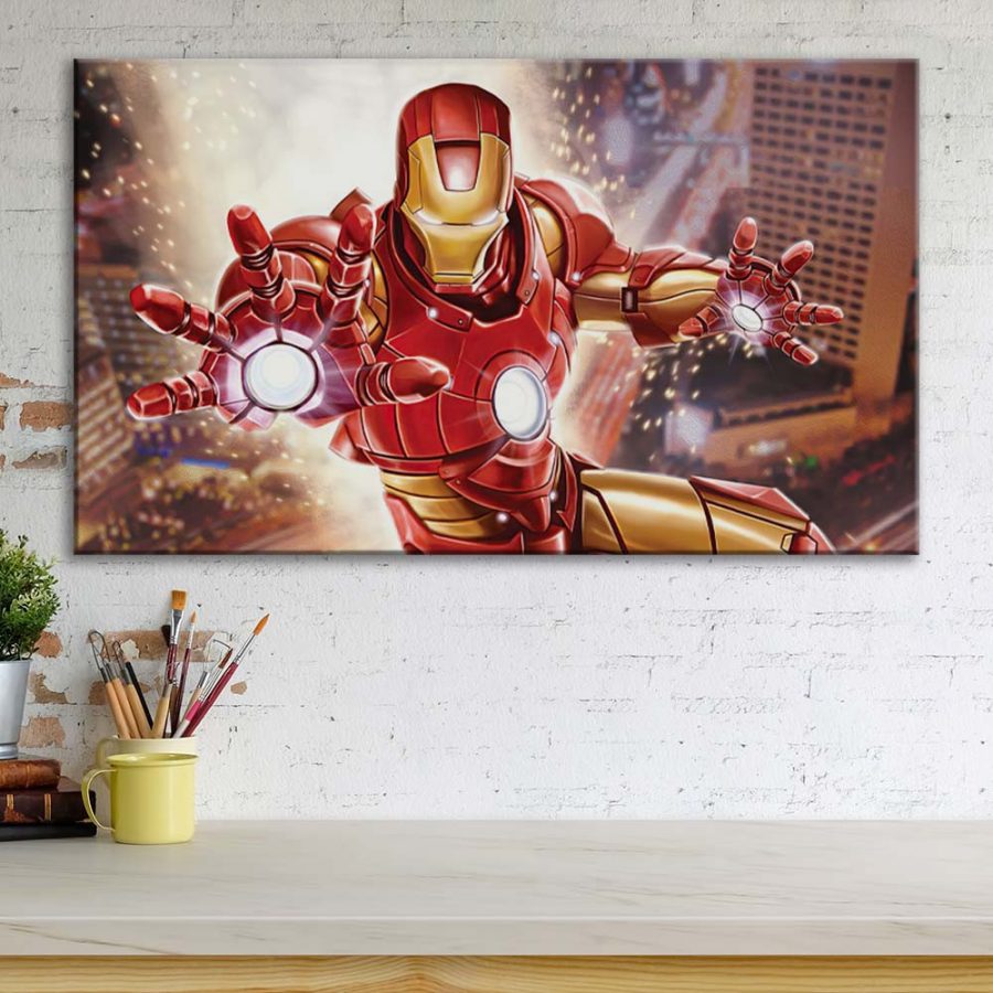 Iron Man Avengers Marvel 11 Leinwandbilder – Bild 3