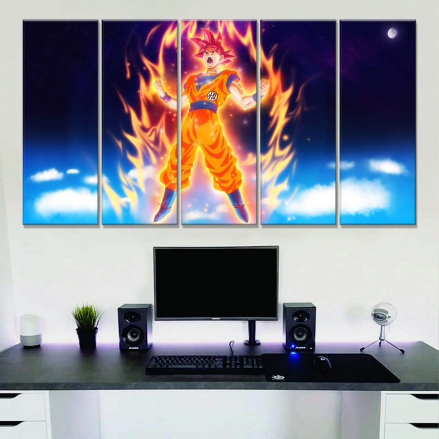 Super Saiyan Dragon Ball 02 Leinwandbilder – Bild 2
