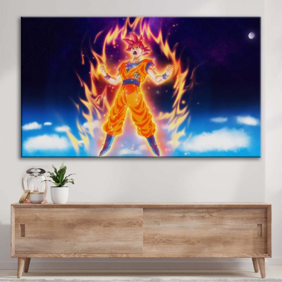 Super Saiyan Dragon Ball 02 Leinwandbilder – Bild 3