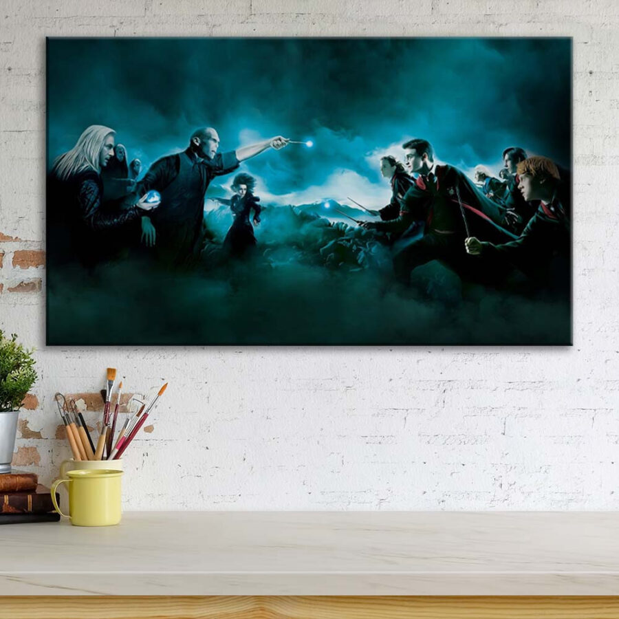 Harry Potter Hogwarts 3 Leinwandbilder – Bild 3