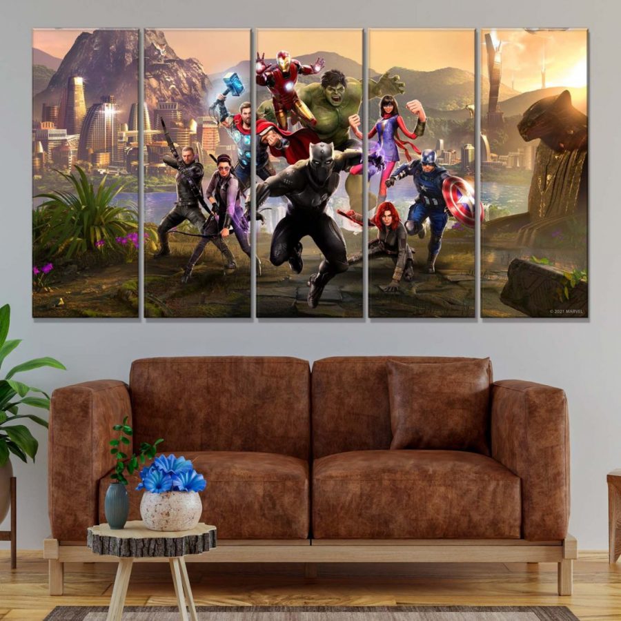 Avengers Marvel 23 Leinwandbilder – Bild 2