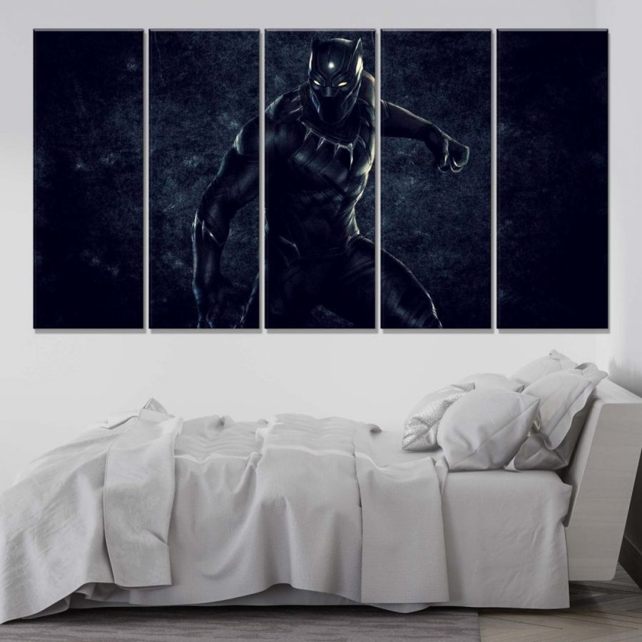 Black Panther 3 Leinwandbilder – Bild 2