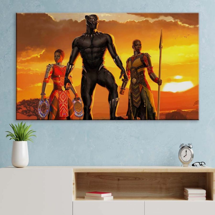Black Panther 26 Leinwandbilder – Bild 3