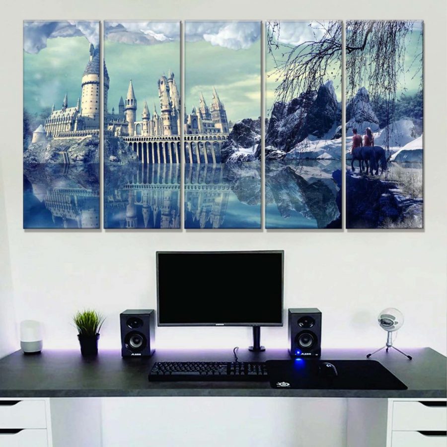 Harry Potter Hogwarts 8 Leinwandbilder – Bild 2