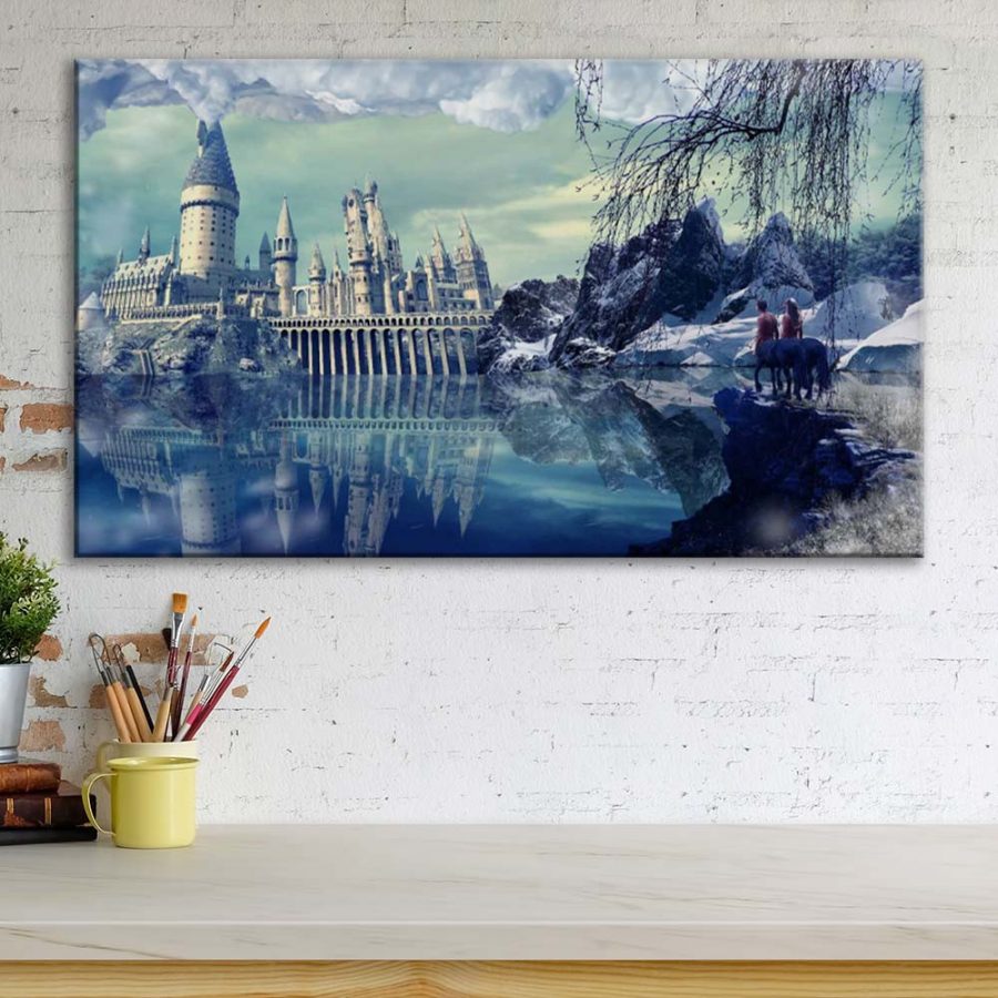 Harry Potter Hogwarts 8 Leinwandbilder – Bild 3