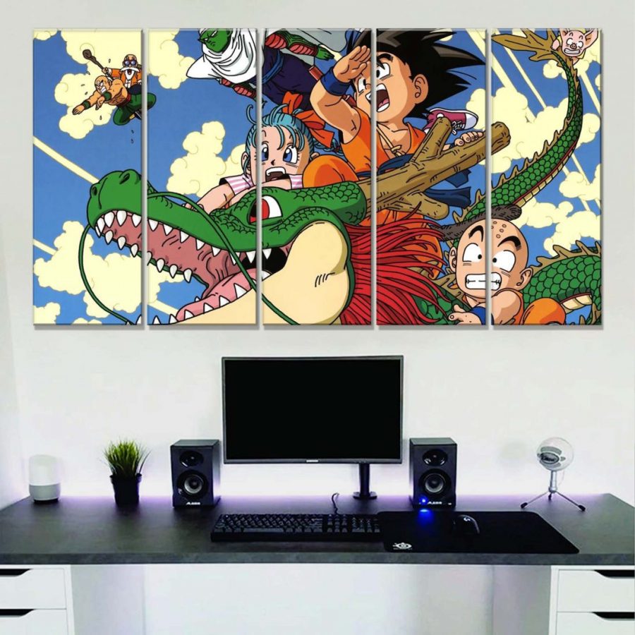 Dragon Ball 10 Leinwandbilder – Bild 2