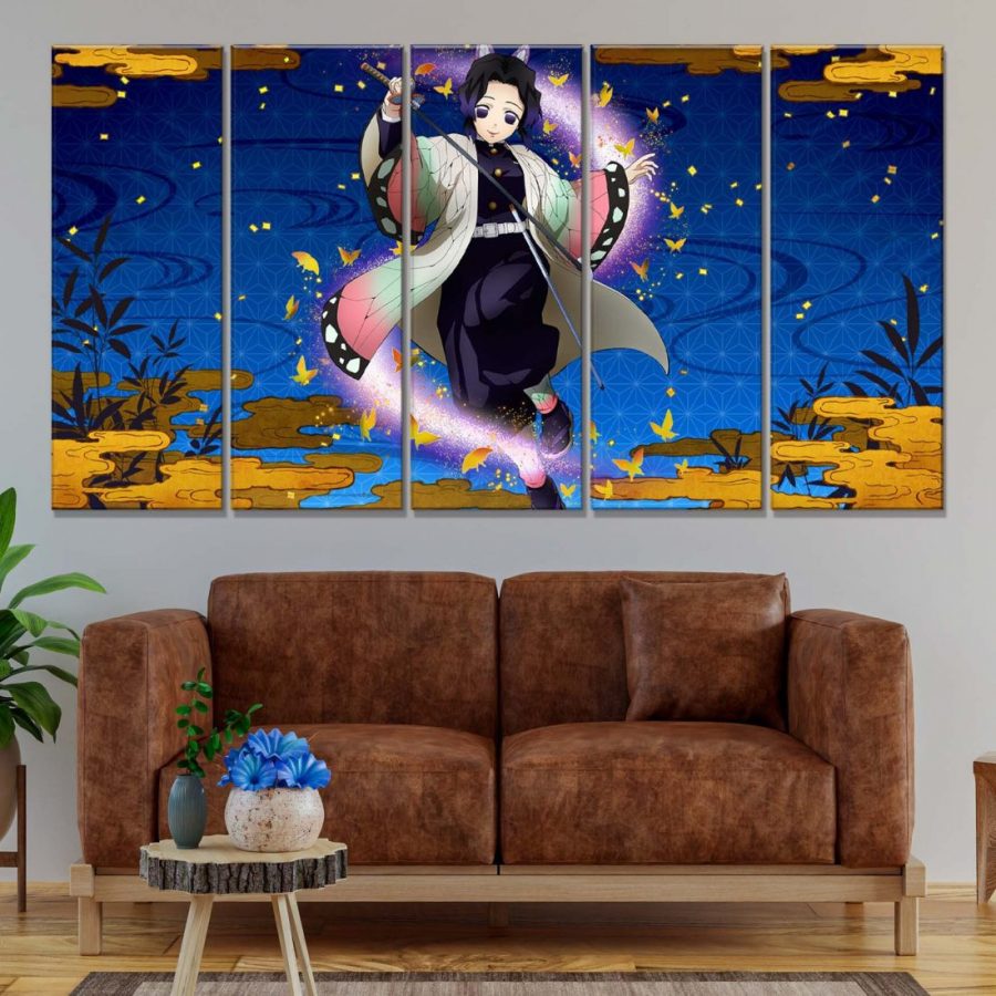 Shinobu Kocho Demon Slayer Kimetsu No Yaiba Leinwandbilder – Bild 2