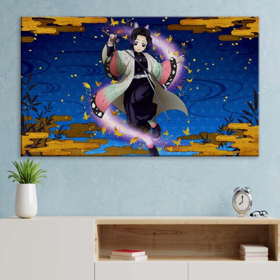 Shinobu Kocho Demon Slayer Kimetsu No Yaiba Leinwandbilder – Bild 3