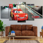 Lightning McQueen Disney Cars 6 Leinwandbilder