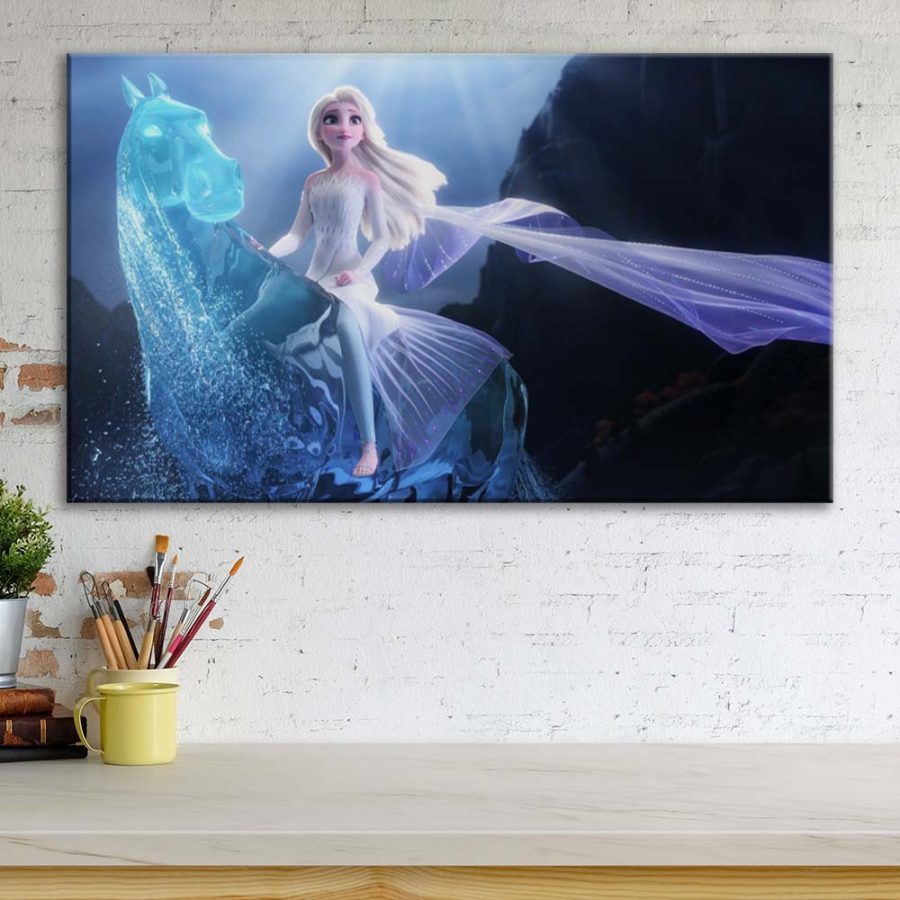Elsa Frozen Disney 9 Leinwandbilder – Bild 3