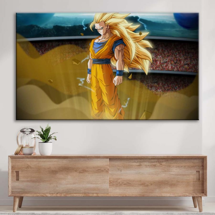Songoku Super Saiyan Dragon Ball 03 Leinwandbilder – Bild 3