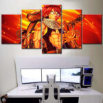 Natsu Dragneel Fairy Tail 16 Leinwandbilder