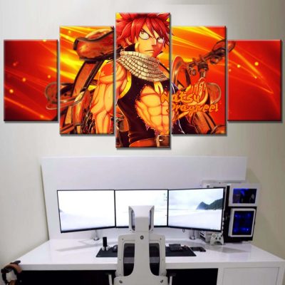 Natsu Dragneel Fairy Tail 16 Leinwandbilder
