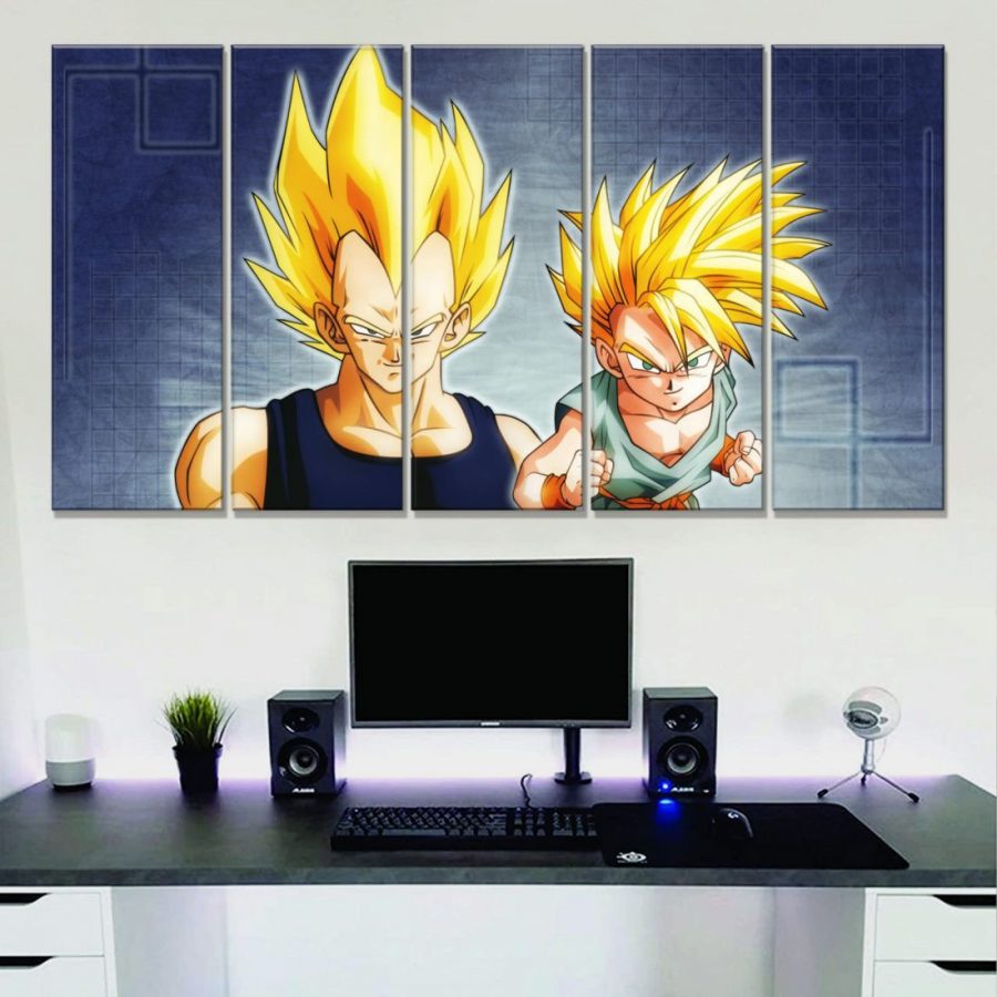 Vegeta Dragon Ball 05 Leinwandbilder – Bild 2