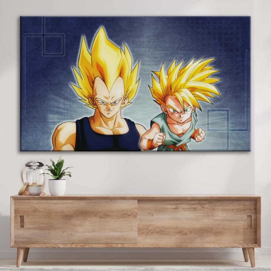Vegeta Dragon Ball 05 Leinwandbilder – Bild 3