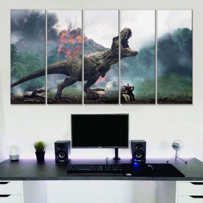 Alternative view of Jurassic Park 21 Leinwandbilder