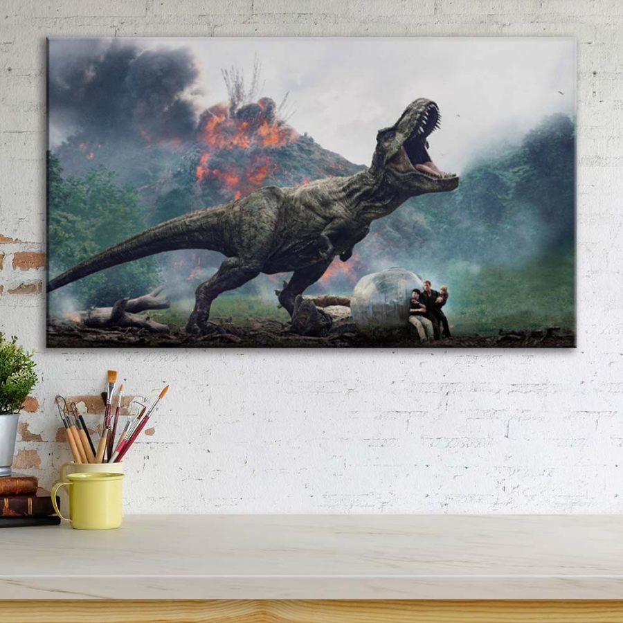 Jurassic Park 21 Leinwandbilder – Bild 3