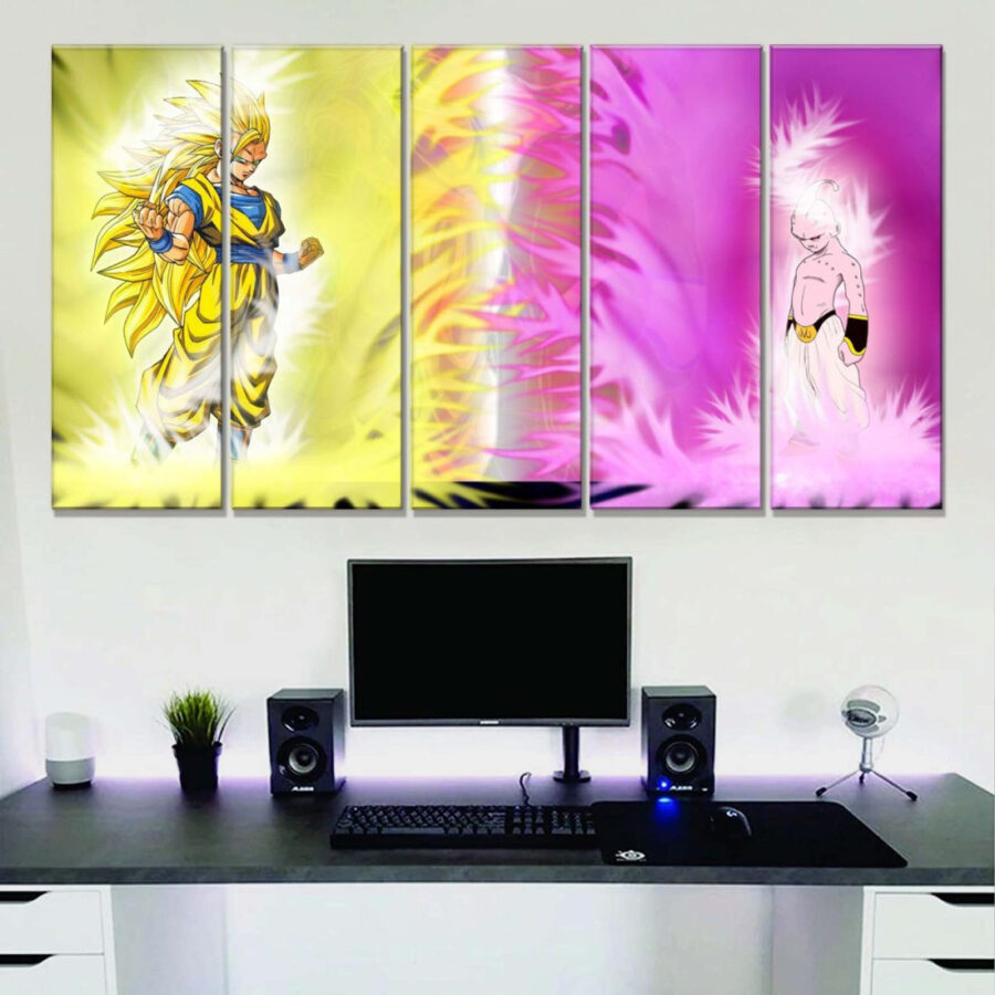 Goku & Majin Boo Leinwandbilder – Bild 2