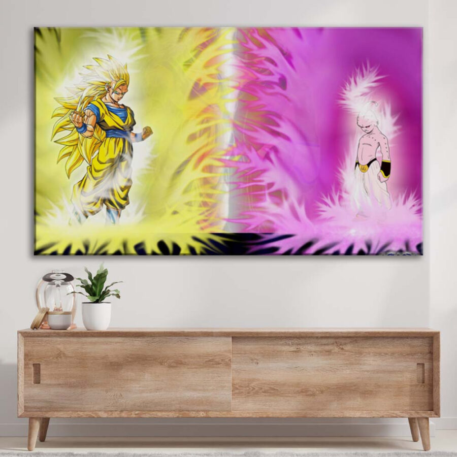 Goku & Majin Boo Leinwandbilder – Bild 3
